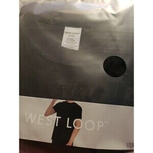 West Loop Menโs Lounge Tee Black Size XL/XXL